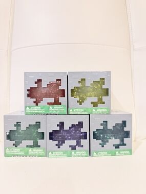 6 Minecraft Jelly Cube Squishy